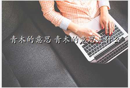 青木的意思 青木的意思是什么