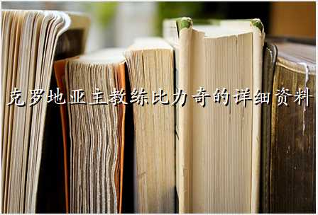 克罗地亚主教练比力奇的详细资料