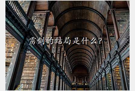 雳剑的结局是什么?