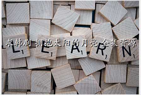 求韩剧 拥抱太阳的月亮 全集资源