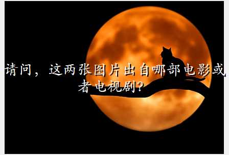 请问,这两张图片出自哪部电影或者电视剧?