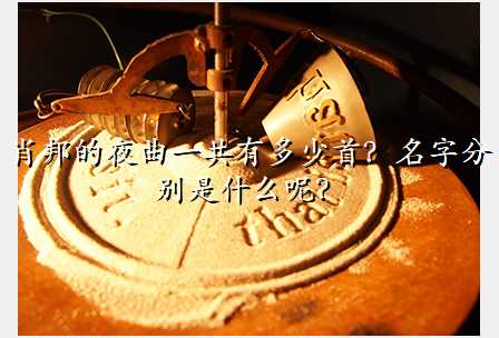 肖邦的夜曲一共有多少首?名字分别是什么呢?