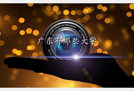 广东有那些大学