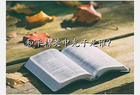 和平精英中光子是谁?