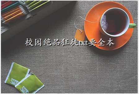 校园绝品狂徒txt要全本