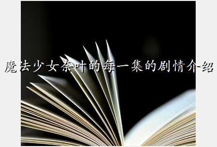 魔法少女奈叶的每一集的剧情介绍