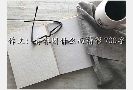 作文:青春因什么而精彩 700字